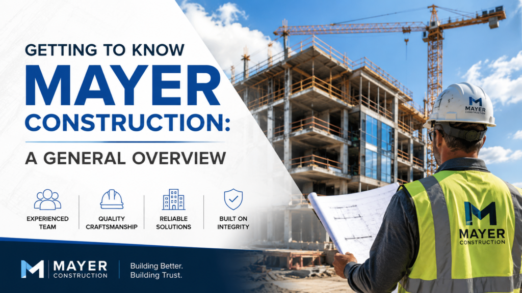 Getting to Know Mayer Construction: A General Overview